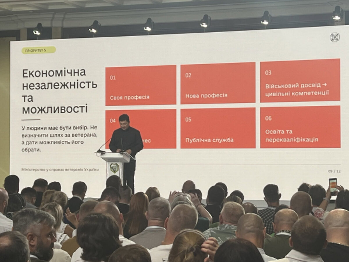 Міністр у справах ветеранів про пріоритети: Заснування державної служби підтримки та цифровізація 10