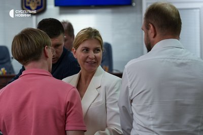Ольга Стефанішина під час перерви у засіданні ВАКС у Києві, 5 серпня 2026 року
