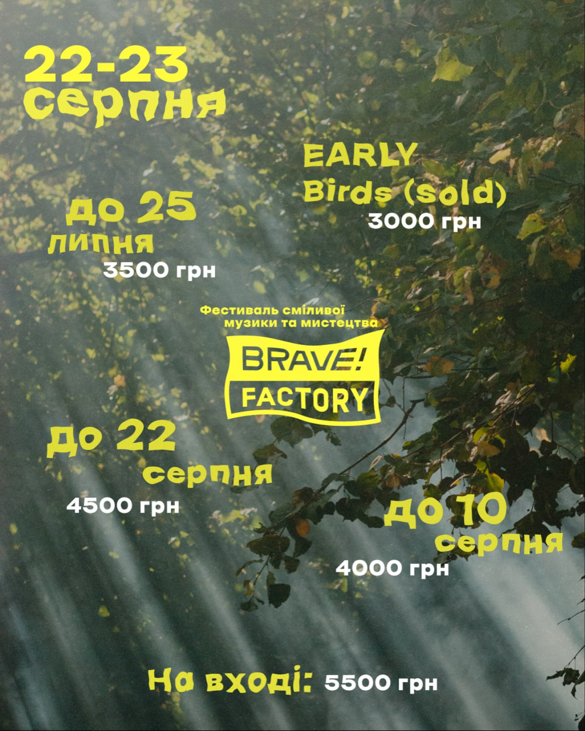 Де провести час у серпні: найкращі фестивалі, вистави та культурні заходи місяця12