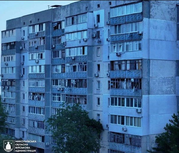 Атака на Миколаїв 4 серпня. / © Миколаївська обласна військова адміністрація