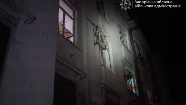 Запорізьку обласну лікарню пошкоджено російським ударом – ОВА