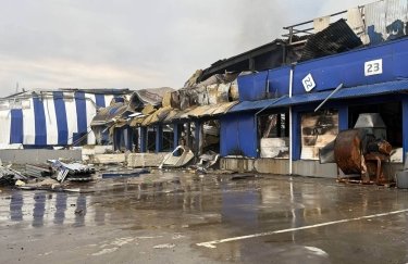 наслідки обстрілу епіцентру