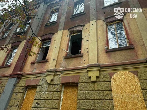Атака на Одесу 27 серпня. / © Одеська ОВА