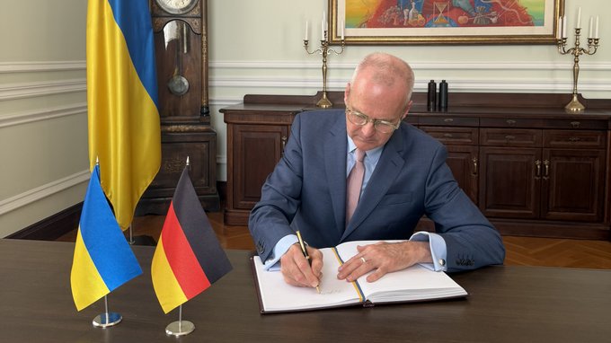 Німецький посол Борис Руґе розпочав свою діяльність в Україні. 2