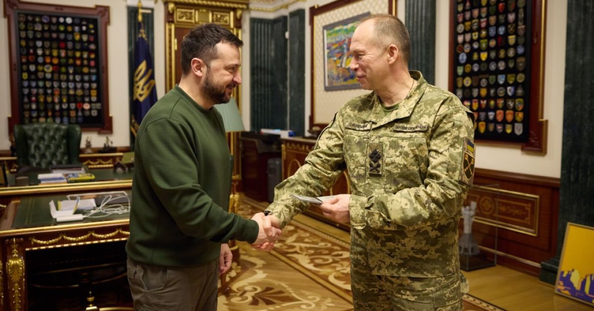 Zelensky and Syrsky Zelensky and Syrsky