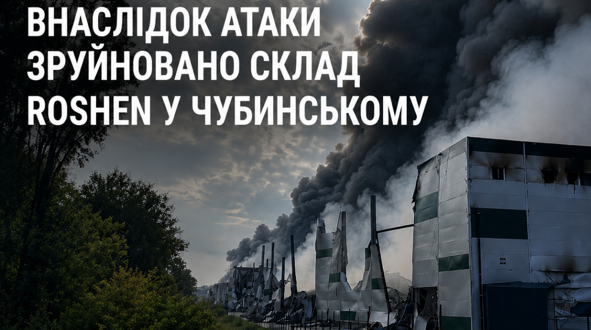 Погром на підприємстві Roshen: логістичний центр на Київщині знищено 2