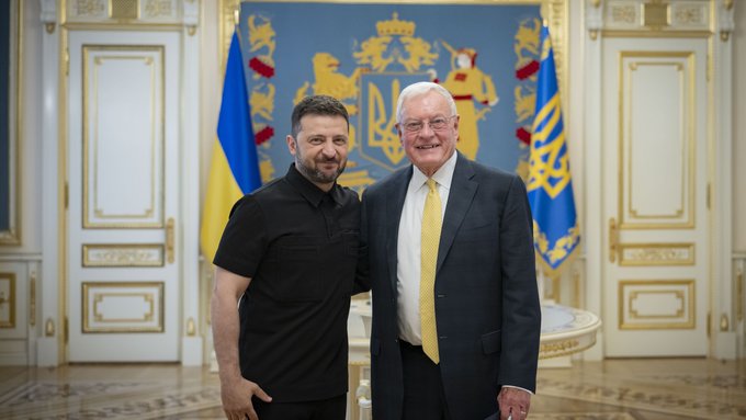 Зеленський провів зустріч із Келлогом у Києві 2