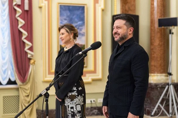 Олена і Володимир Зеленські / © Instagram Олени Зеленської