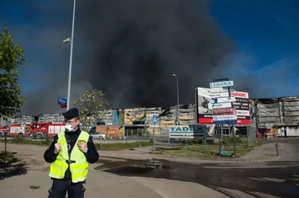 Пожежа у торговому центрі у Варшаві, 12 травня 2024 року