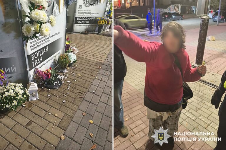 Розлючена жінка влаштувала дебош на Алеї Слави: деталі скандалу 8