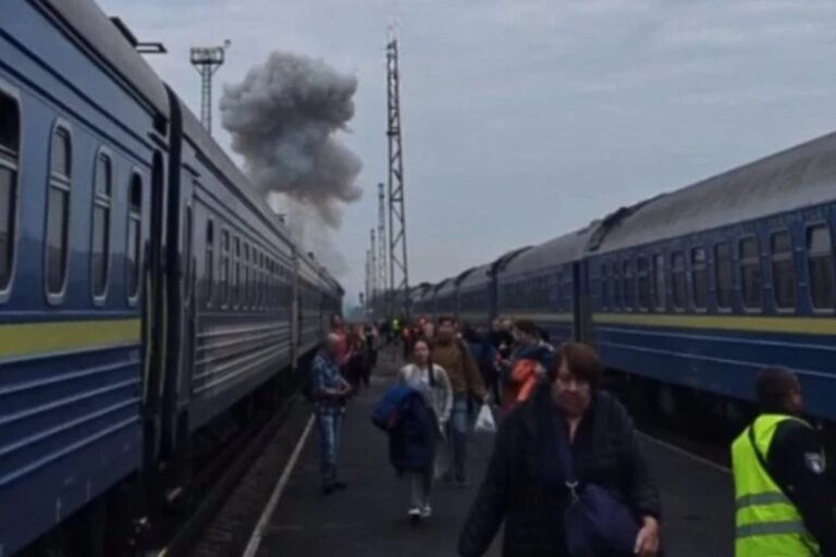 Ракетний удар Росії по потягу за 2 км від кордону з Польщею 5 Ракетний удар Росії по потягу за 2 км від кордону з Польщею 5