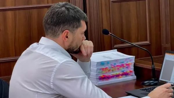 Прокурор САП Віталій Гречишкін під час судового засідання 1 вересня 2026 року