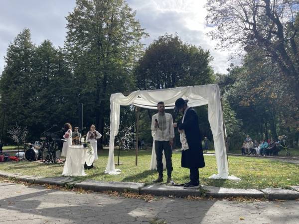 Єврейське весілля на фестивалі